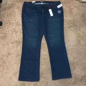 NWT Modern Boot Cut Jeans, size 22W